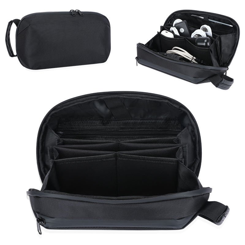 H1d8a35a3fcd8495eb560dbdc785c3c3en.jpg Waterproof Double-Layer Cable Organizer Bag – Travel Electronic Accessories Pouch
