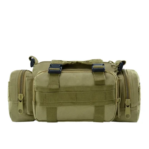 Tactical MOLLE Waist Pack – Outdoor Camping, Hiking & EDC Chest Bag
