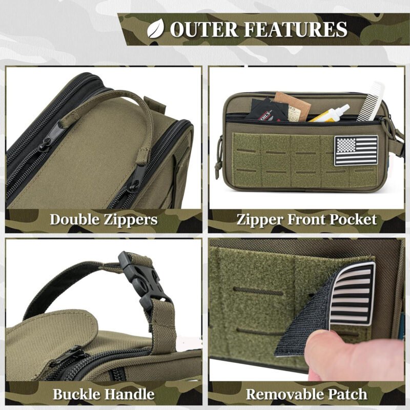 H932a64fa470f4441916292cc111c46a7Q.jpg Waterproof EDC MOLLE Pouch – Tactical Toiletry, Cosmetic & Shaving Kit Bag