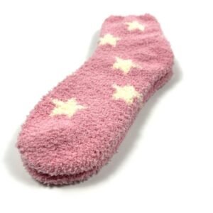 Women's Winter Plaid Knit Socks – Warm Fuzzy & Breathable Crew Socks