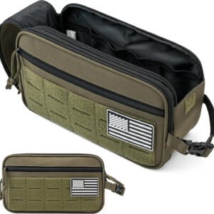 Hf1e2b2c492ad41469369f1c140f93c32m.jpg Waterproof EDC MOLLE Pouch – Tactical Toiletry, Cosmetic & Shaving Kit Bag