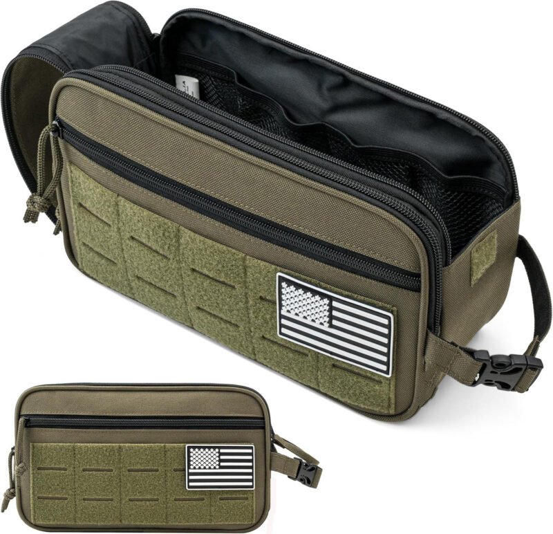 Hf1e2b2c492ad41469369f1c140f93c32m.jpg Waterproof EDC MOLLE Pouch – Tactical Toiletry, Cosmetic & Shaving Kit Bag