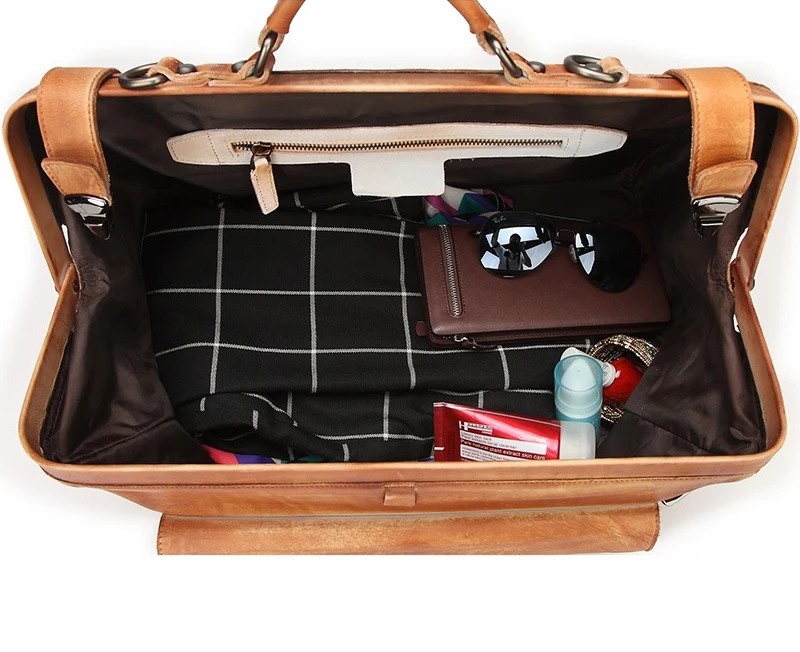S1685db1936064bbdbedf0329f89b0b6fh.webp Genuine Leather Duffel Bag – Vintage Travel, Overnight & Business Luggage