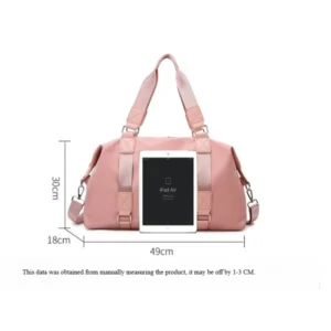 S2f84e40dbd804f89ad196a474d5cbf32k.webp Large Capacity Waterproof Gym Duffle Bag – Wet & Dry Separation Travel Sports Bag
