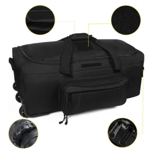 124L Tactical Rolling Duffel Bag – Heavy-Duty Camping, Hiking & Travel Luggage