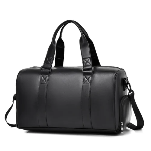 Large Capacity Travel Duffle Bag – Wet & Dry Separation with Shoe Compartment
