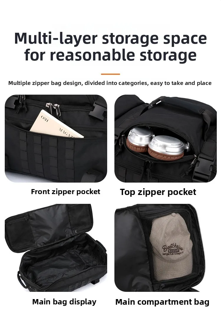 S8f26dd42fa6745fe8cb9fa6adf956383d.webp Foldable Rolling Gym Bag – Multi-Functional Sports Duffel & Carry-On Travel Bag