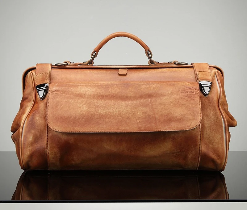 Sc3d64e6338c04b18a9927392816eb941w.webp Genuine Leather Duffel Bag – Vintage Travel, Overnight & Business Luggage