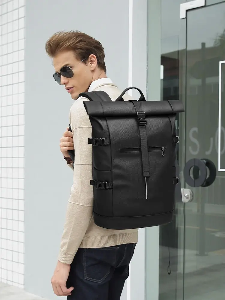 Sd60cb8a8f4054c6d9acfd81156efd7bbX.webp Large Capacity Laptop Backpack – 15.6" Waterproof Travel & Outdoor Sports Bag