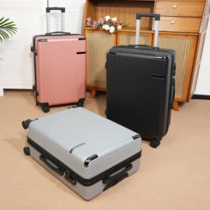 14/20-Inch Scratch-Resistant Spinner Suitcase – 360° Silent Wheels