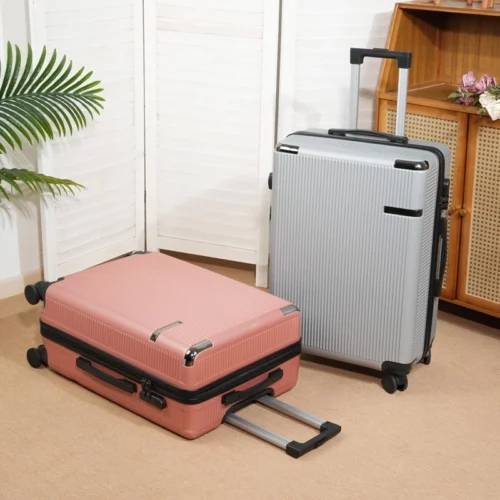 14/20-Inch Scratch-Resistant Spinner Suitcase – 360° Silent Wheels