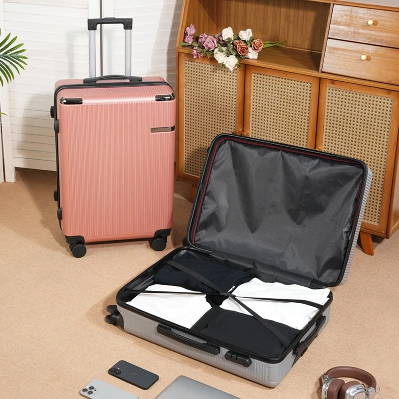 14/20-Inch Scratch-Resistant Spinner Suitcase – 360° Silent Wheels