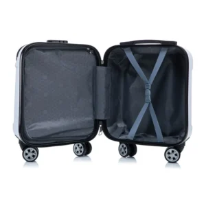 14-Inch Mini Bow Ribbon Suitcase – Compact Travel Luggage