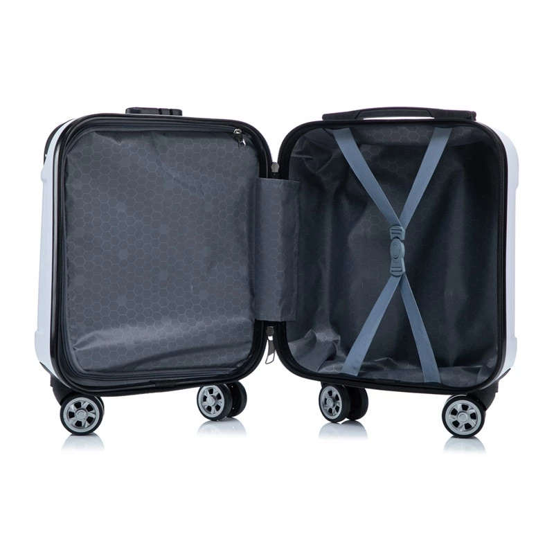 14-Inch Mini Bow Ribbon Suitcase – Compact Travel Luggage