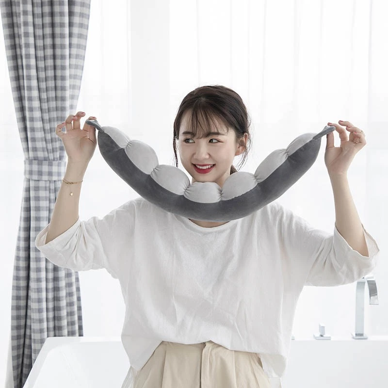 Shaped Travel Neck Pillow – Super Soft Car & Travel Cushion