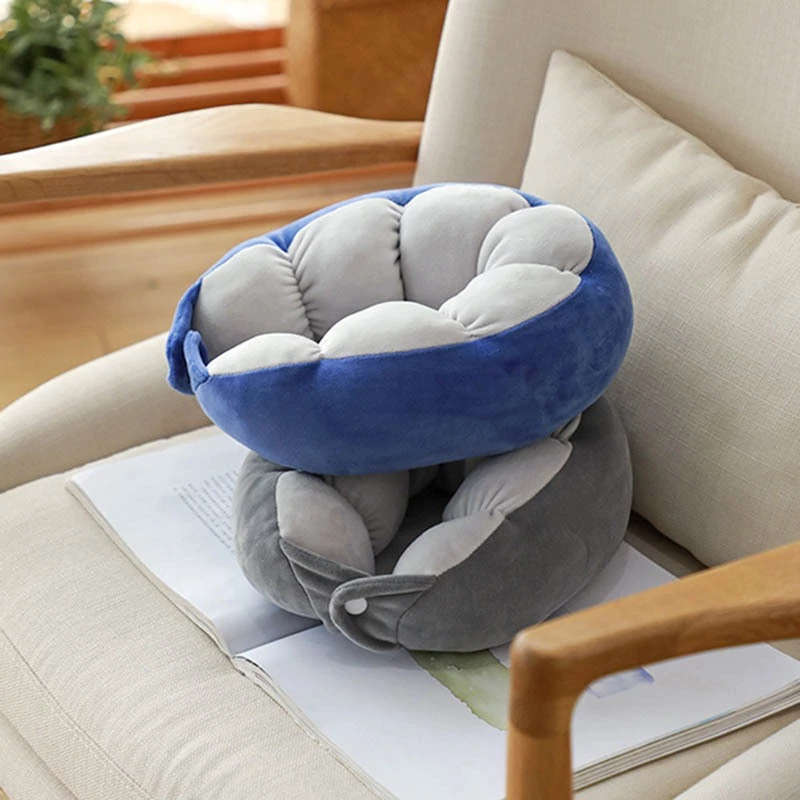 Shaped Travel Neck Pillow – Super Soft Car & Travel Cushion