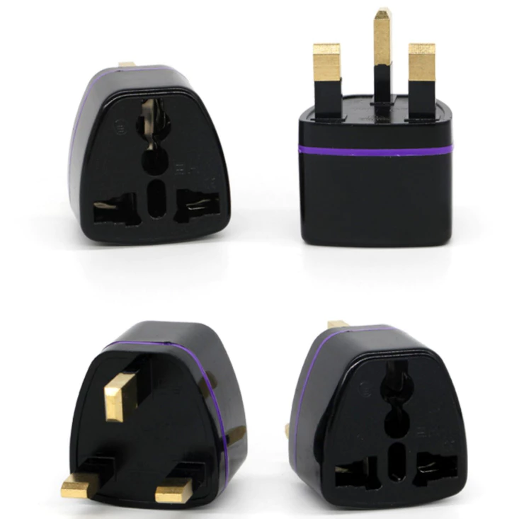 my-11134207-23010-9v5bv0v6w8lv77.webp 3-Pin UK Conversion Plug – 13A 2000W Travel Power Adapter