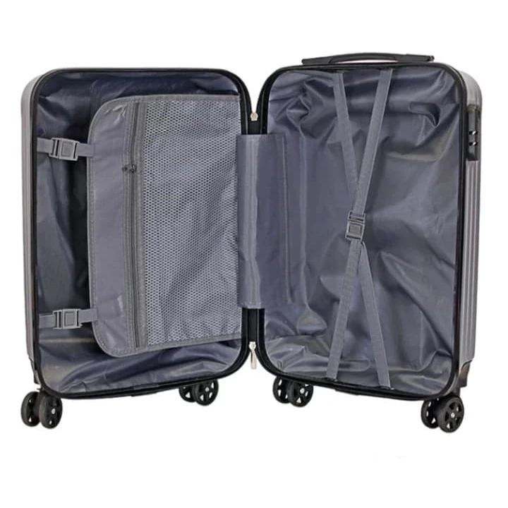 28-Inch Aluminum Frame Suitcase – Large Capacity Travel Luggage