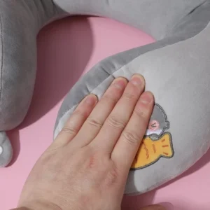 Soft & Smooth Travel Neck Pillow – Cute U-Shaped Backrest Cushion