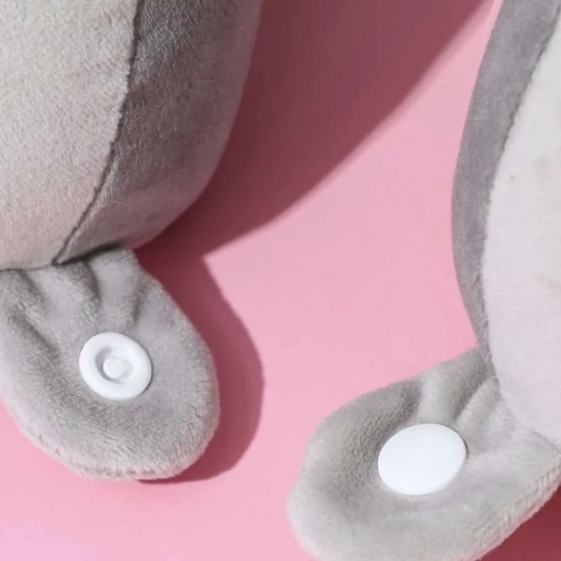 Soft & Smooth Travel Neck Pillow – Cute U-Shaped Backrest Cushion