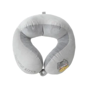 Soft & Smooth Travel Neck Pillow – Cute U-Shaped Backrest Cushion