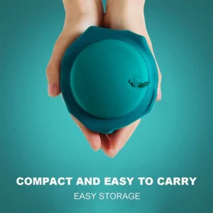 Automatic Inflatable Neck Pillow – Breathable U-Shaped Travel Headrest